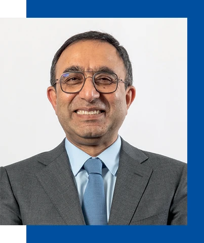 Portrait of Javed Iqbal, Interim Chief Financial Officer