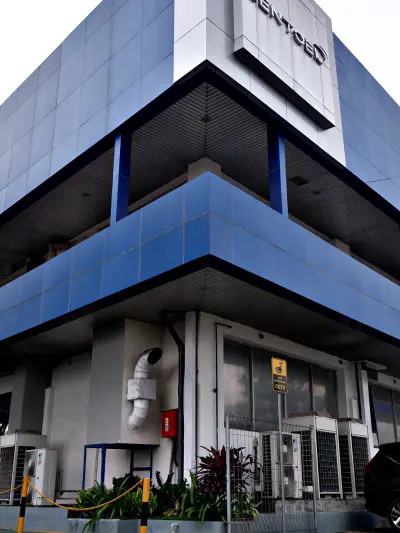 Product Centre, PT Bentoel Prima building entrance
