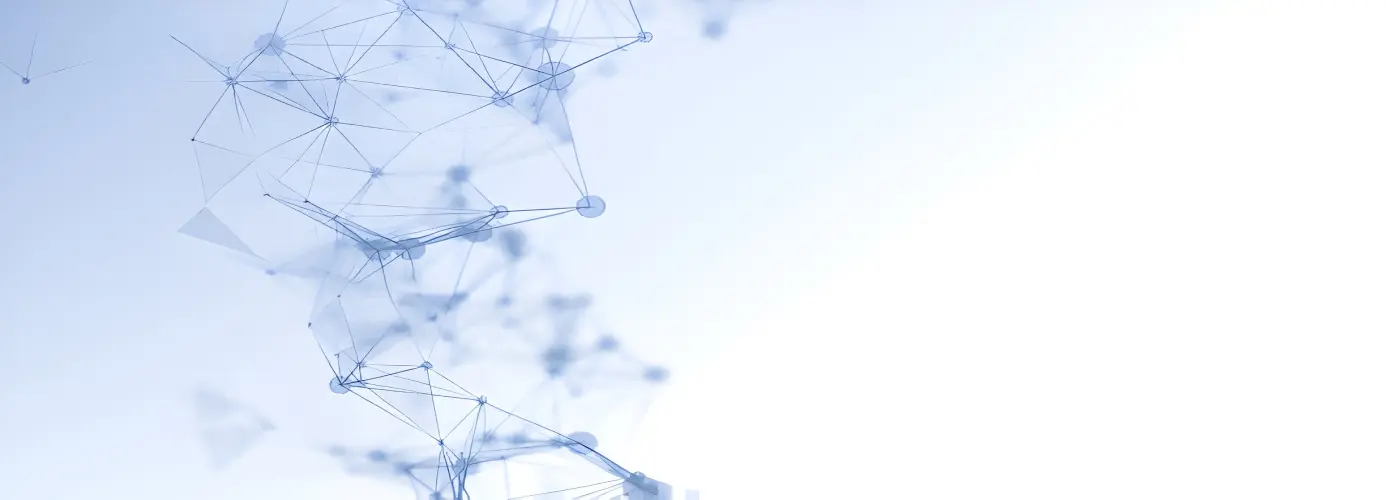Abstract network connections diagram