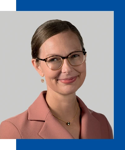Portrait of Dr Elaine Round, Senior Vice President, U.S. Scientific & Regulatory Affairs, RAI Services Company