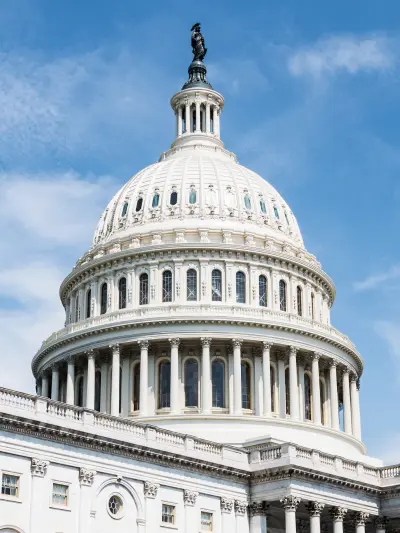 US Capitol building dome