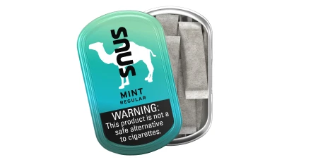 Snus pouches open box