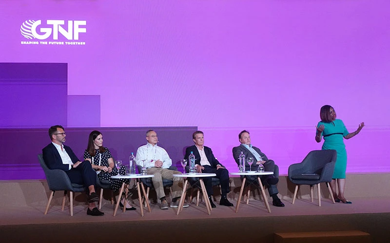 On stage at GTNF