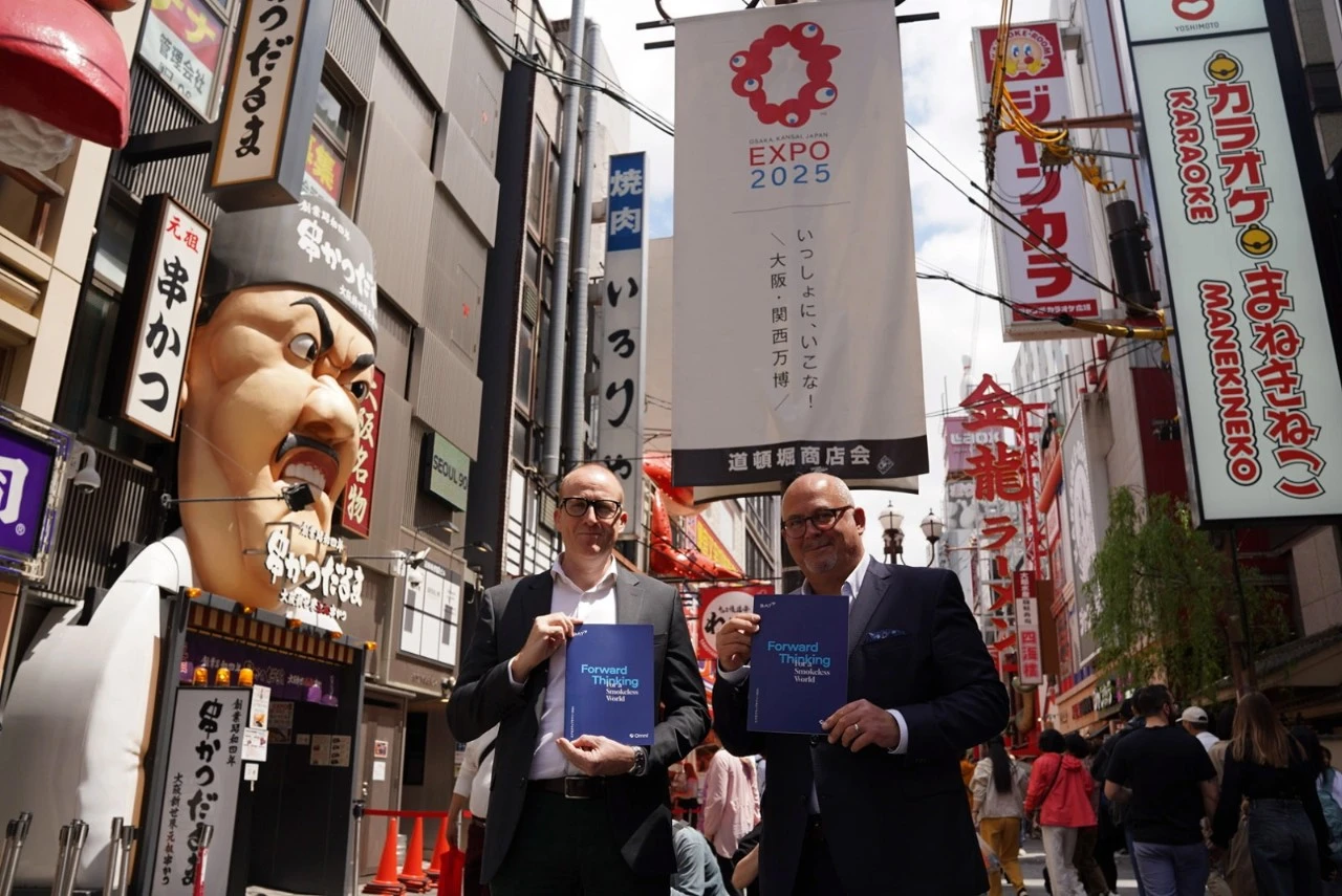 Kingsley and James in Tokyo