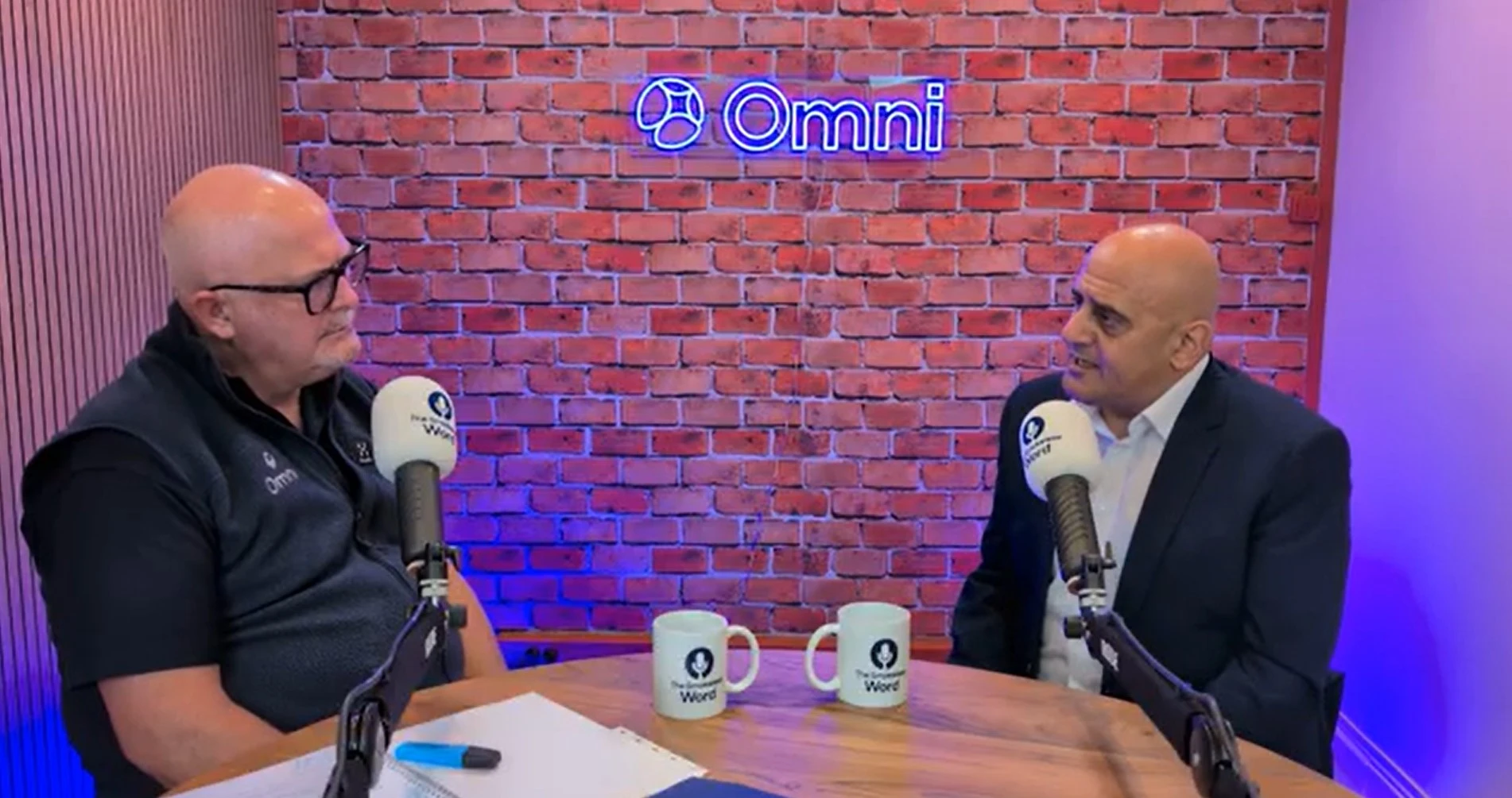 Kingsley Wheaton and Theo Foukkare