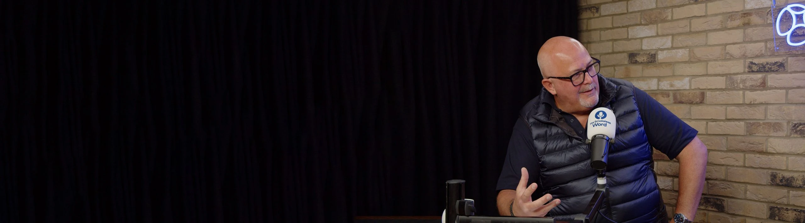 Kingsley Wheaton talking on podcast